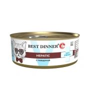 Best Dinner Exclusive Vet Profi диета для кошек Hepatic паштет Говядина, 100г