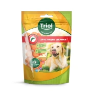 Triol Лакомство для собак «Хрустящие шарики из лосося», 70г