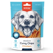 Wanpy Dog Лакомство для собак «хрустящие чипсы» из курицы, 60 г