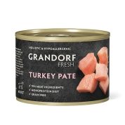 Grandorf Fresh Монопротеиновый влажный корм для собак Индейка паштет, 200г