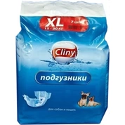 Cliny XL подгузники для собак 15-30 кг