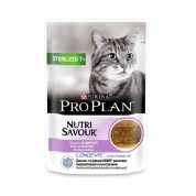 ProPlan Sterilised 7+ корм для кошек старше 7 лет Индейка паштет