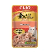 INABA Kinnodashi влажный корм для кошек Лосось в желе, 60г