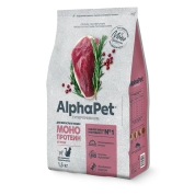 AlphaPet Monoprotein для кошек Утка