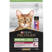 ProPlan Sterilised корм для стерилизованных кошек Утка/печень