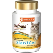 Unitabs SterilCat витамины для стерилизованных кошек и кастрированных котов с Q10
