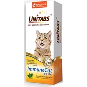 Unitabs Immuno Cat паста для кошек с Q10