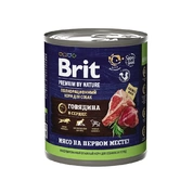Brit Premium консервы для собак Говядина/сердце