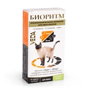 Биоритм витаминно-минеральный комплекс для кошек Кролик, 48 таб