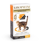 Биоритм витаминно-минеральный комплекс для кошек Курица, 48 таб