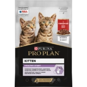 ProPlan Kitten корм для котят Говядина соус