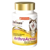 Unitabs ArthroActive витамины для собак для поддержания функции суставов и хрящей, 100 таб