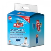 Mr.Fresh Expert Regular пеленки гелевые впитывающие 40*60 см, 30 шт