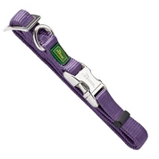 Hunter Alu-Strong ошейник для собак с металлической застежкой фиолетовый S (30-45см)
