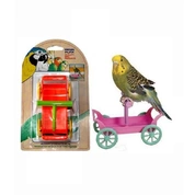 PENN PLAX игрушка для птиц Тележка с жердочкой, 11,5*6*8 см
