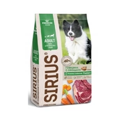 Sirius корм для собак всех пород Говядина/овощи