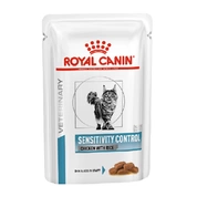Royal Canin Sensitivity Control при пищевой аллергии Курица/рис соус, 85 г