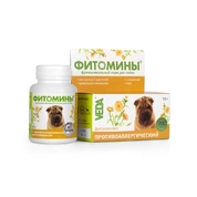 Фитомины витамины для собак с противоаллергическим фитокомплексом