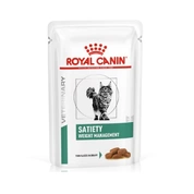 Royal Canin Satiety Weight Management влажный корм для кошек при ожирении соус, 85 г