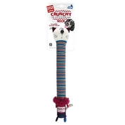 GiGwi игрушка для собак Кот с хрустящей шеей, 28 см