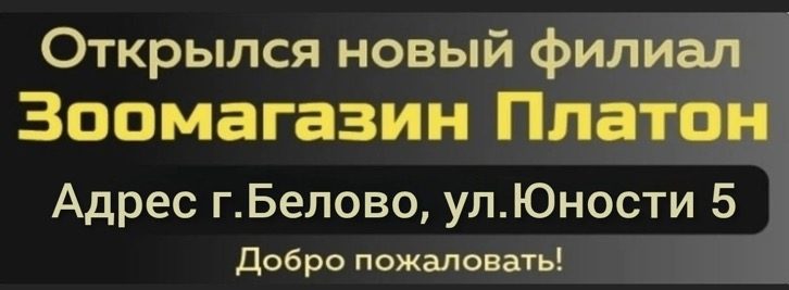 новый магазин